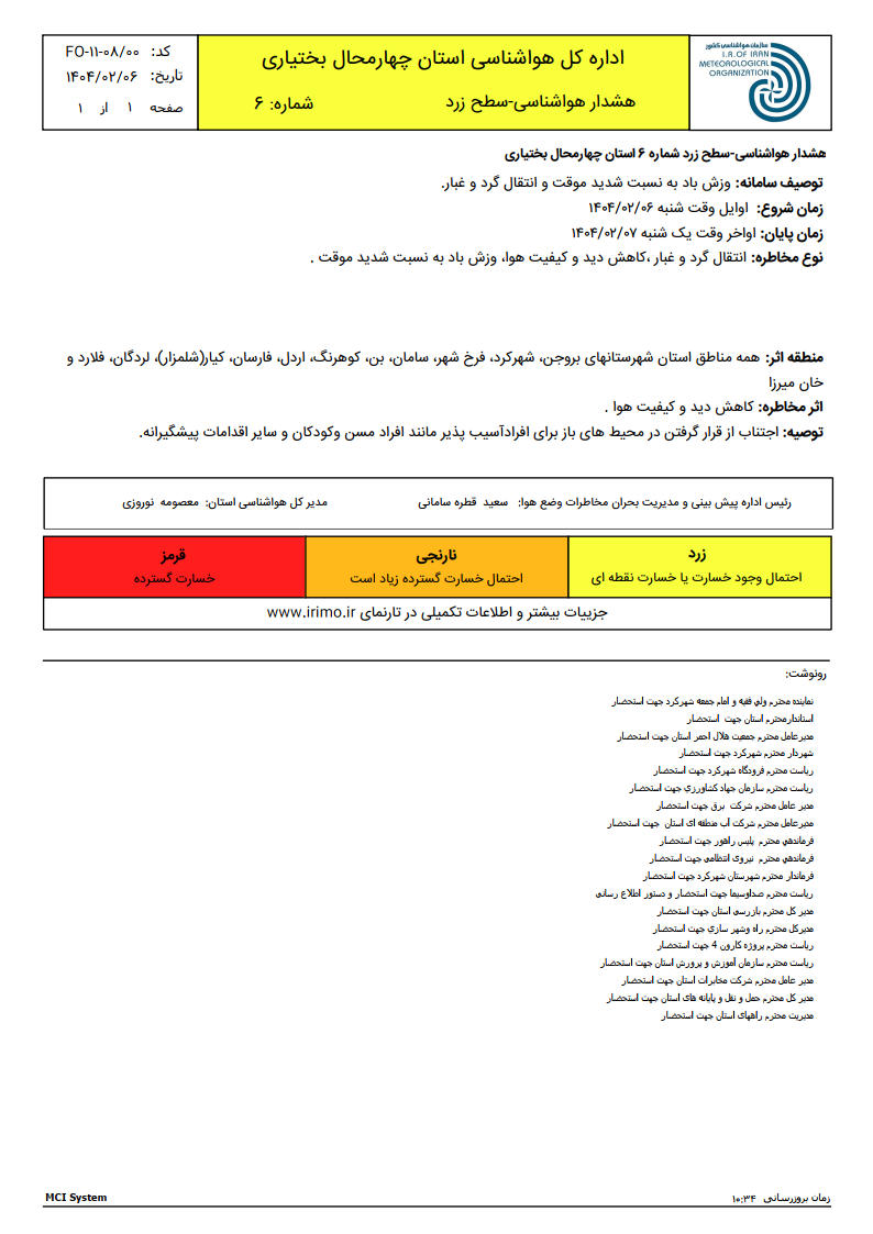 اطلاعیه